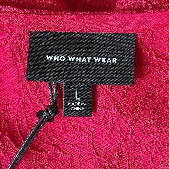 Who What Wear Mini Puff Sleeve Babydoll Dress - Picture 3 of 8